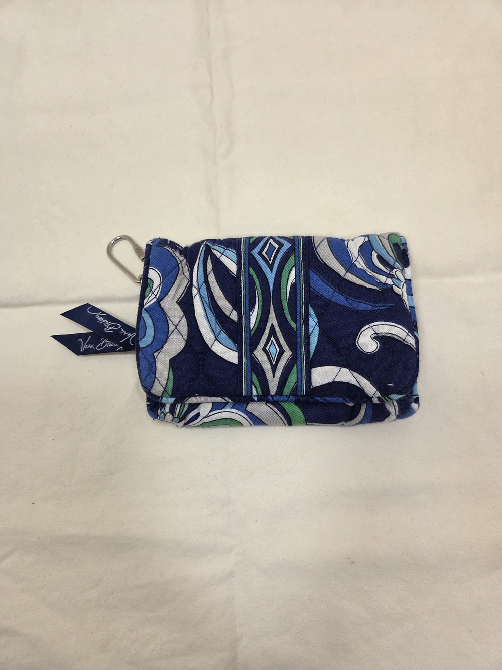 EUC Vera Bradley Wallet - Mediterranean Blue